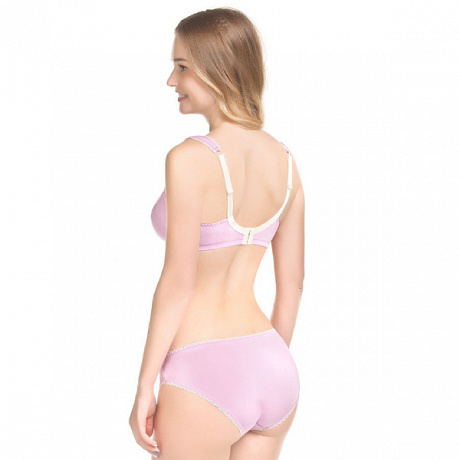 Бюстгальтер Фэст для кормления 5435 сиреневый/кремовый. Изображение 2 из 4